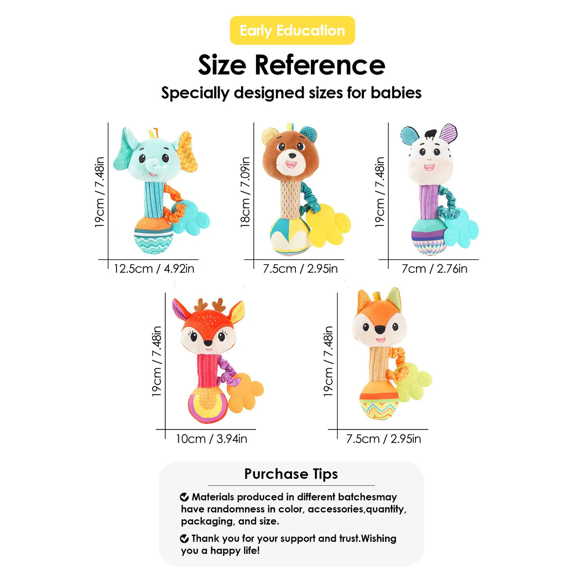 1pcs 0-12M Newborn Baby Dental Gum Hand Grip Soothing Toy Can Bite Practice Grasping Parent Baby Interactive Puzzle Rattle Toy